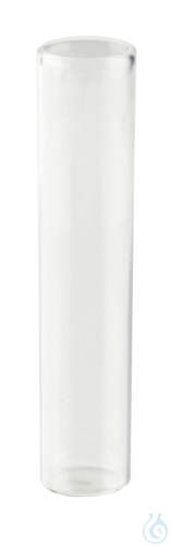 Flat bottom tubes of glass ca. 70 x 22 mm Ø
