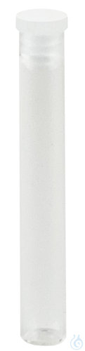 Flat bottom tubes, for globuli, clear glass, rimless, with tight-fitting
