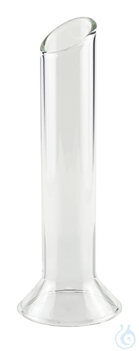 Specula, borosilicate glass, length approx. 15.5 cm, CE 28-30 mm