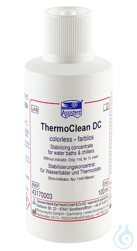 ThermoClean DC Stabilizing concentrate for water baths clear 100 ml