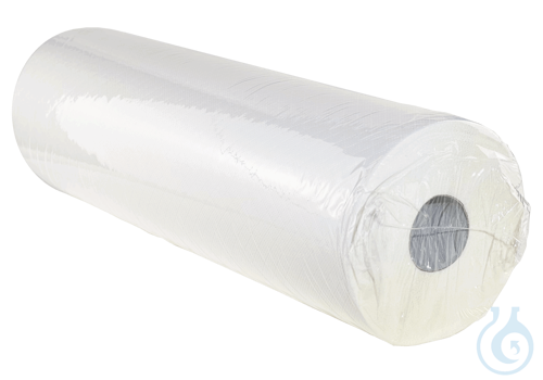 Protective paper rolls for treatment couch, two layers, perforated every 38 cm