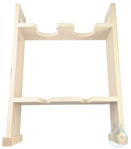 Wooden racks for 2 sediment cones