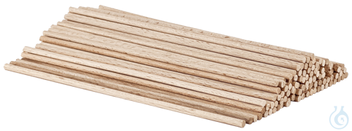 Applicator sticks, beechwood, plain, in bundles of 100 20 cm
