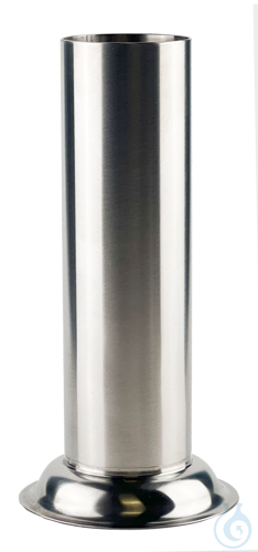 Thermometer jars of stainless steel ca. 100 x 50 mm