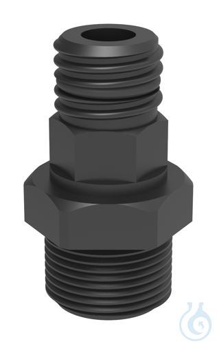 Safety Waste Cap ''LISA'', V3.0 - Extension, GL25 connection, conductive