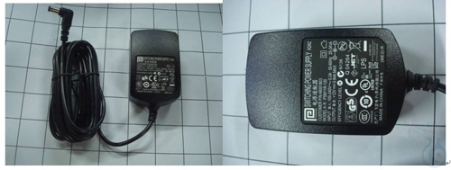 Voeding EXT WM,12V,10W,INT,BK