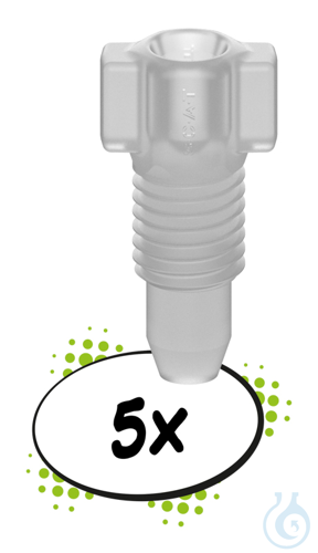 Blind Plug, PE, Type 2, GreenLine, PFAS Analytic