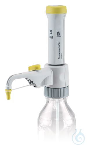 Dispensette® S Organic, Fixed, DE-M, 5 ml, with recirculation valve