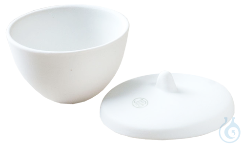 Crucible for swelling, with lid 43 mm-27 mm-19 ml