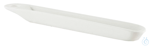 Combustion boat of porcelain ca. 90 mm