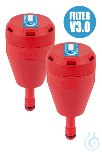 Exhaust filter M, V3.0, Indicator, PU=2pcs