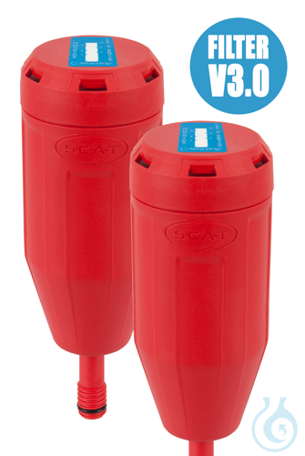 Exhaust filter L, V3.0, Indicator, PU=2pcs