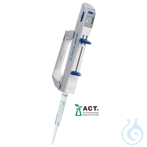 Multipette M4 including holder