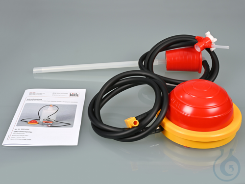 OTAL battery foot pump, PP/PVC, tube Ø 12 mm