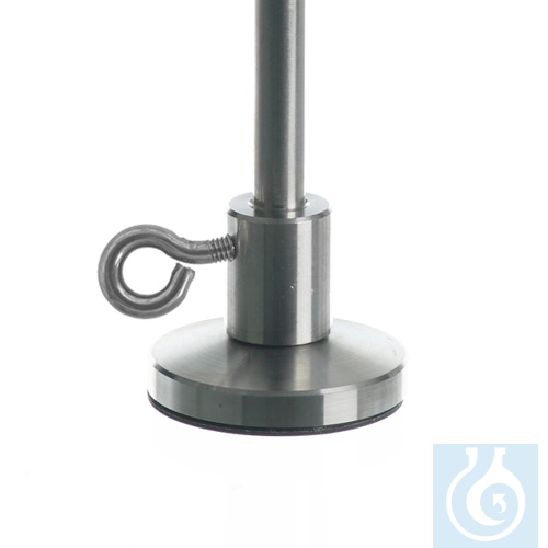 Foot for rods 18/10 steel, 60 x12mm