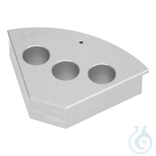 Polyblock for 3 x 28 mm cylindrical vials