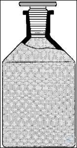 Reagent bottle 250 ml NS 19/26 narrow neck, Witeg, art. 5081250