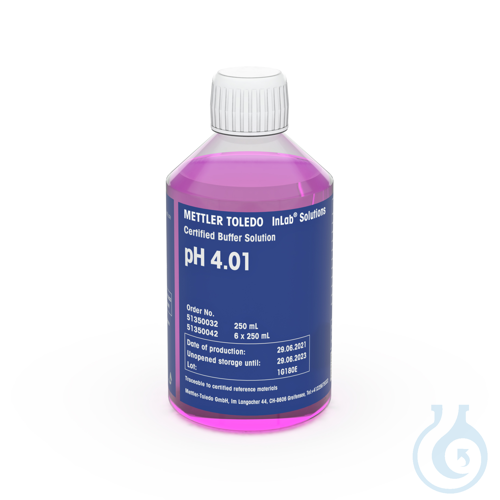 Certified buffer pH 4.01, 250mL