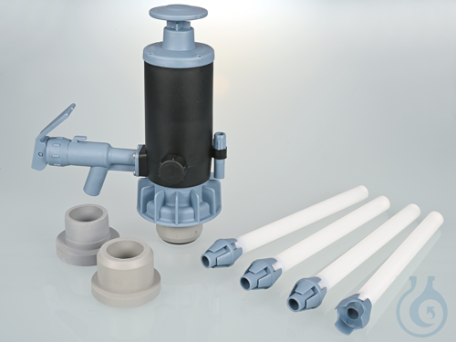 PumpMaster petrochem. liquids, PP/Nitrile r., blue