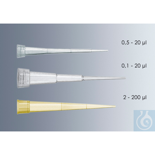 Pipette tips 2-200 µl,