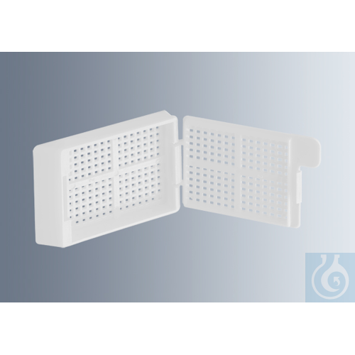 Embedding cassettes Biopsy, white,