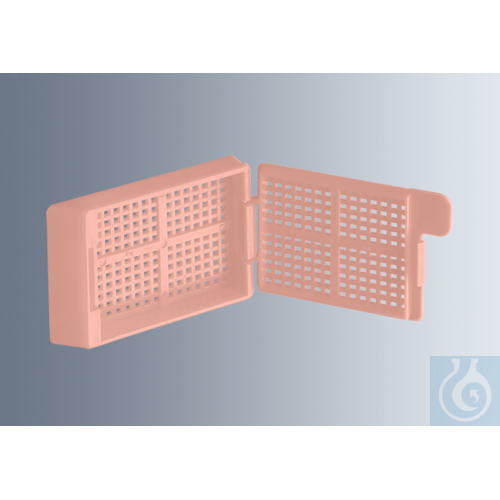 Embedding cassettes Biopsy, pink,