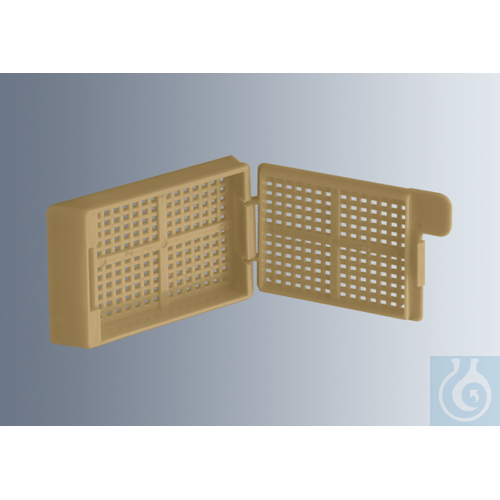 Embedding cassettes Biopsy, beige,