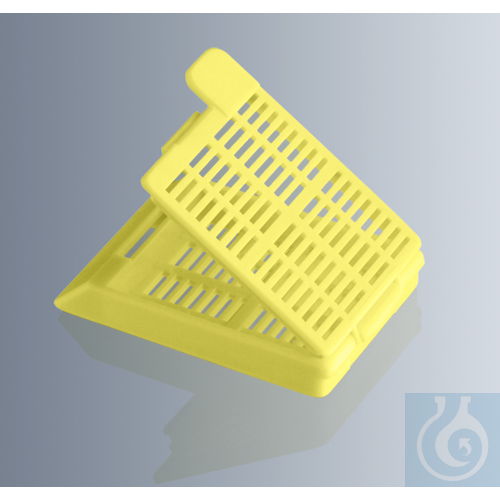 Embedding cassettes Universal, yellow,