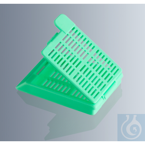 Embedding cassettes Universal, light green