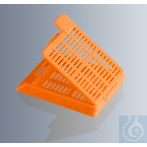 Embedding cassettes Universal, orange,