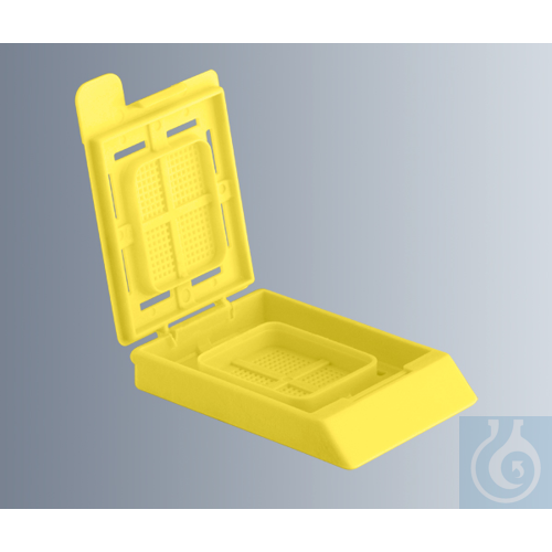 Embedding cassettes BioNet, yellow,