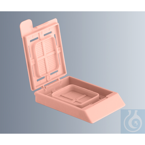 Embedding cassettes BioNet, pink,