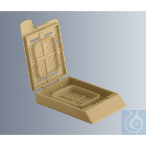 Embedding cassettes BioNet, beige,