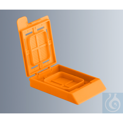 Embedding cassettes BioNet, orange,