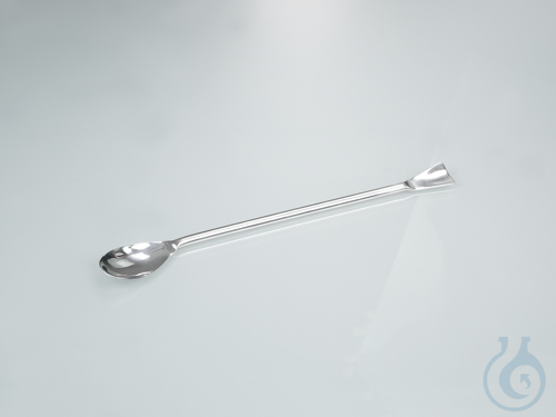 Sample-spoon, V2A, 300 mm, 6 ml, autoclavable