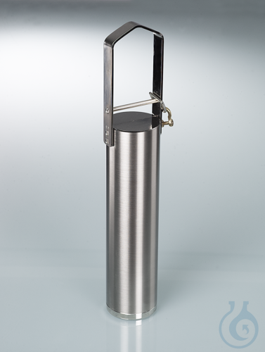 Dipping vessel, brass, 1000ml, hxØ 427x82mm, 2,3kg