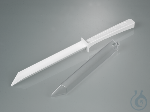 Spatula SteriPlast, PS, sterile, 150mm, with cover