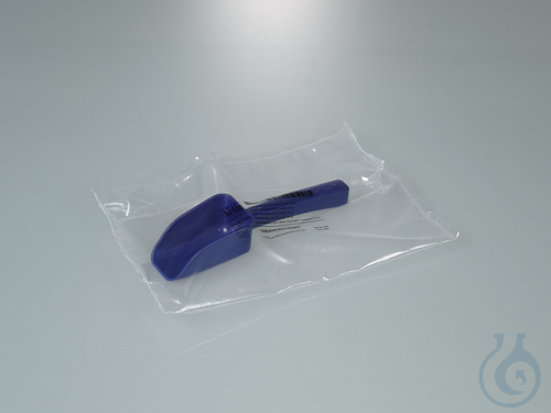 Detectable scoops, blue, PS, sterile, 50 ml