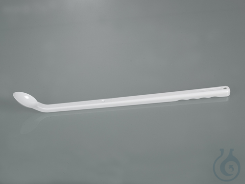 Sampling spoon, long handle, 5ml, PS,white,sterile