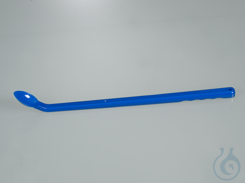 Food spoons, long handle, 5ml, PS blue, sterile