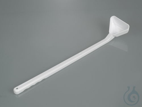 Ladle, long handle, 30ml, PS, white