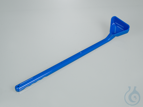 Ladle, long handle, 30ml, PS blue, sterile