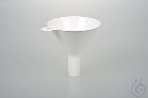 Disposable powder funnel PS, Ø 100 mm, white
