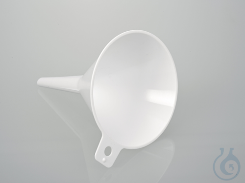 Single-use liquid funnel Bio-PE, Ø 100 mm, white