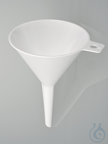 Single-use liquid funnel Bio-PE, white, sterile