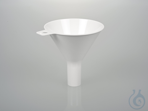 Single-use powder funnel Bio-PE, white, sterile