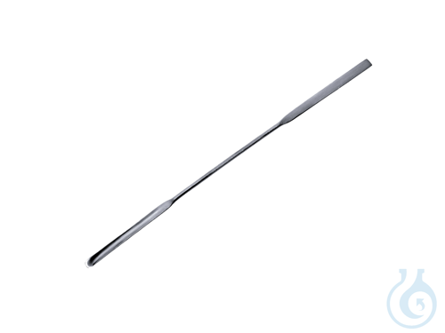 Micro powder spatula square/half-shell, 150 mm