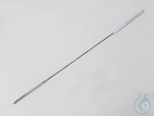Micro powder spatula square/half-shell, 210 mm