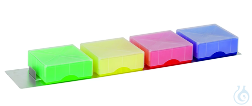 Tray Insert for Drawer Racks, for 4 Cryo Boxes up to 136x136mm