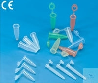 Micro Test tubes with Cap PP 1,5ml green